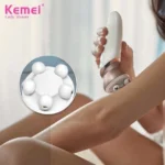 كيمي جهاز إزالة وتشذيب الشعر والعناية الشخصية للسيدات 7115 مع شاشة رقمية وبطارية قابلة للشحن